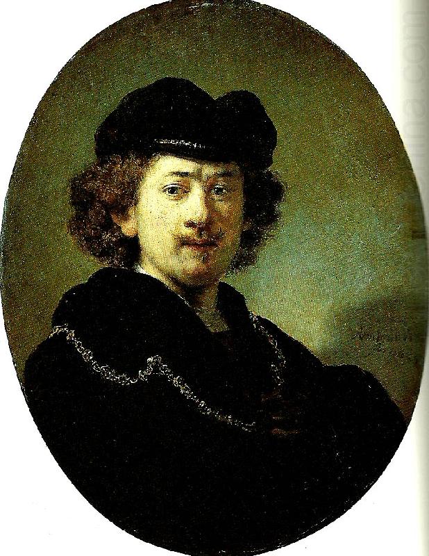 Rembrandt Peale autoportrait a' la toque